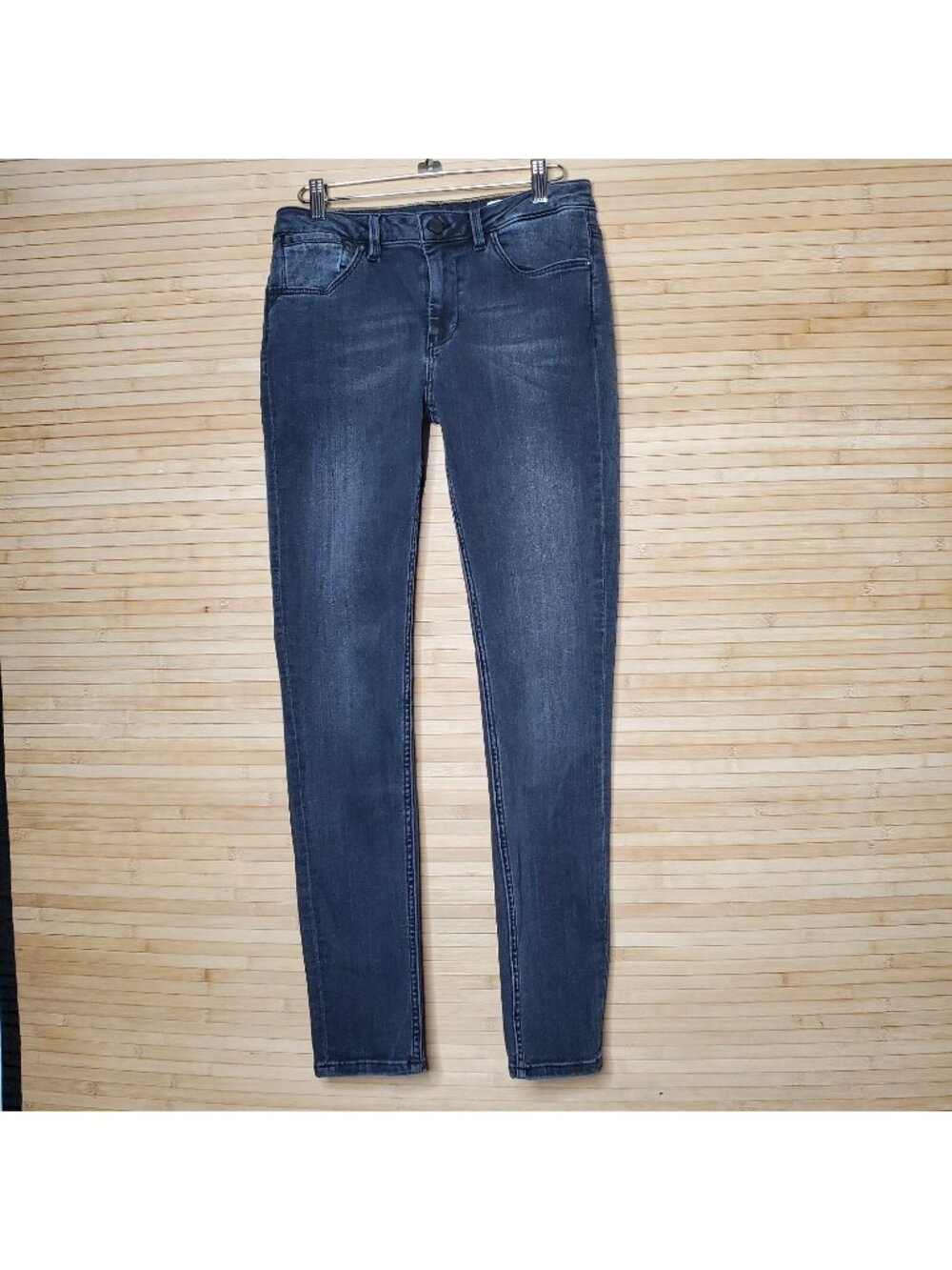 Reiko Womens dark grey Nelly Skinny Jeans sz 27